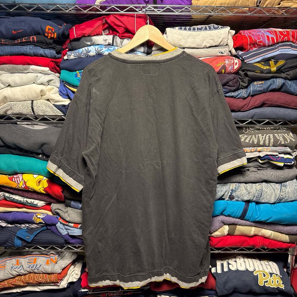 Vintage 212 NYC Tanglewood Corp Triple Layered T-Shirt Size L Faded Black - Picture 7 of 8